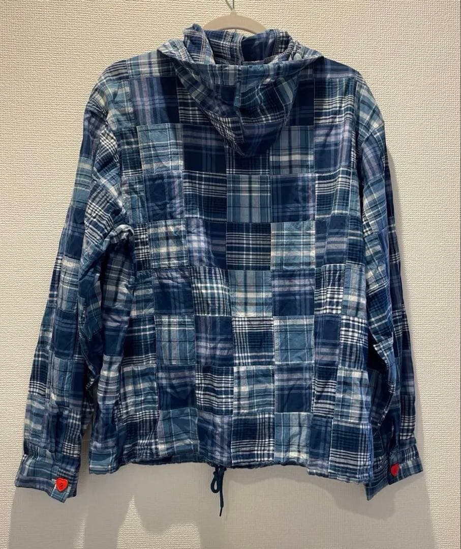 m*n様 ヒューマンメイド パッチワークパーカー ジャケット サイズ M