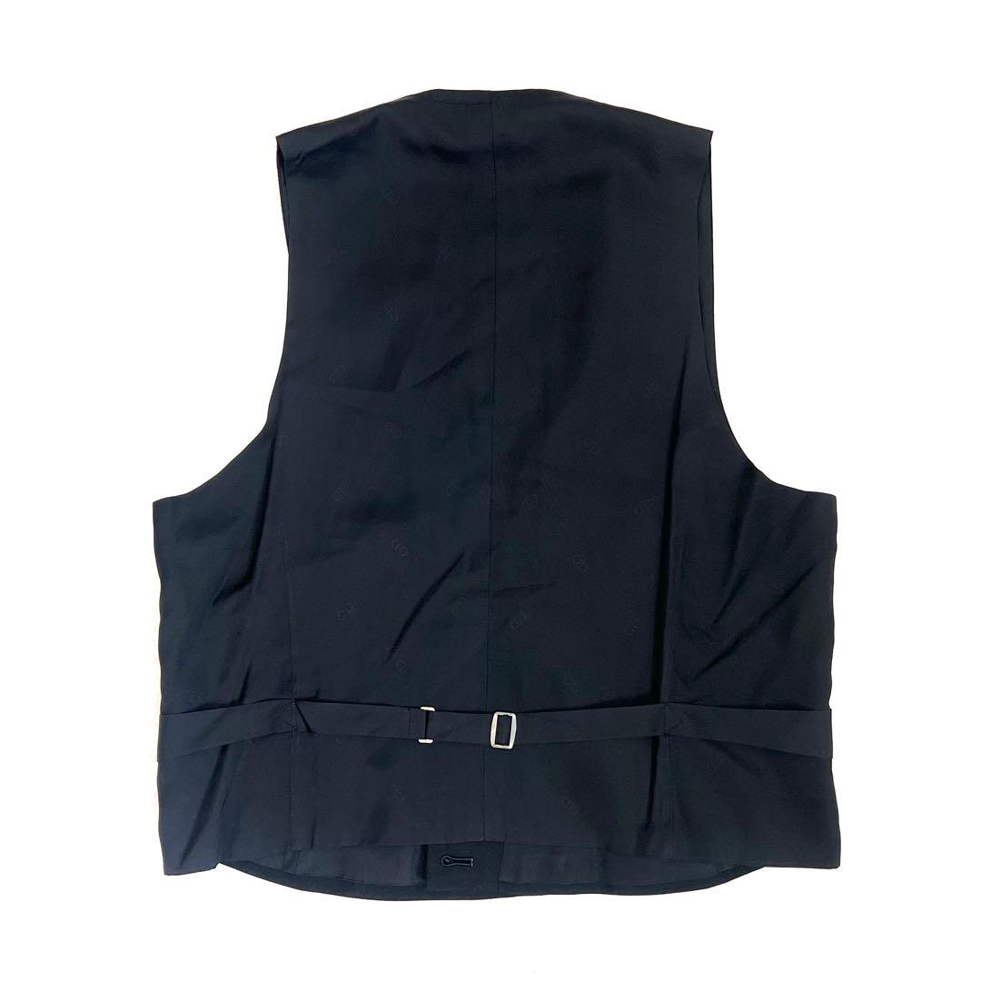 【Christian Dior】 スーツ用 ダブルベスト BK サイズ AB5