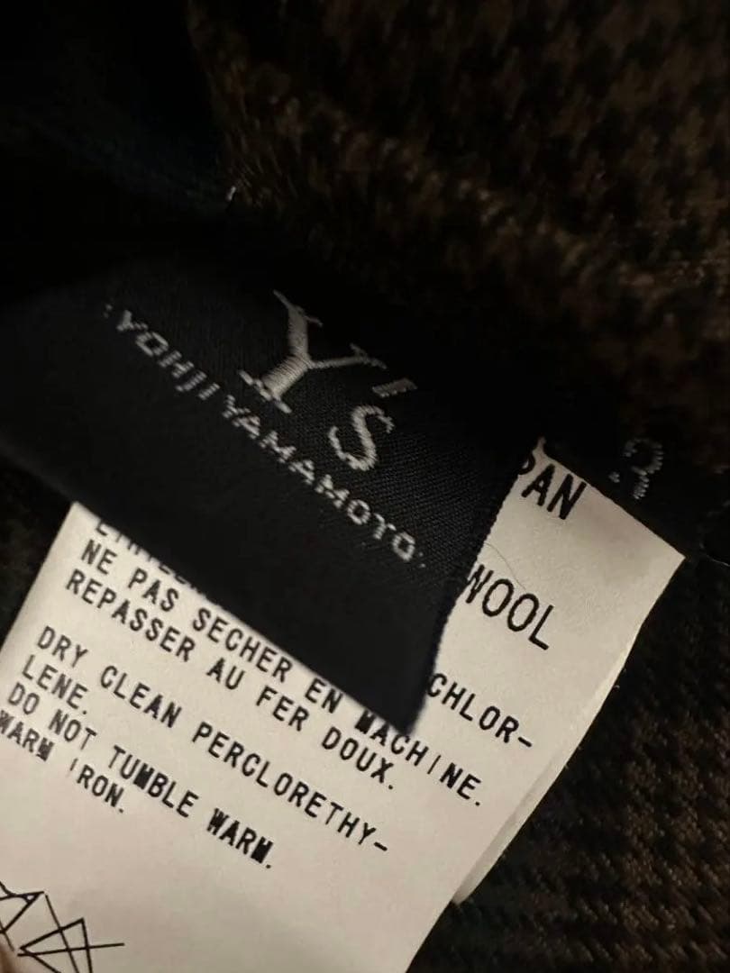AnybuyY's Yohji Yamamoto ウール タータンチェック