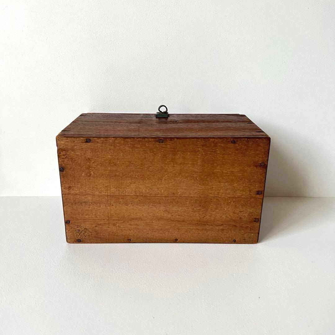 Sale【フランス】ポストボックス 木箱 郵便 木 ウッドボックス