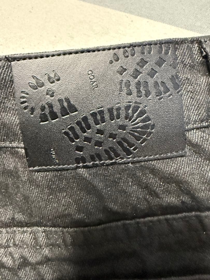 [GOAR.ARCHIVE ］STRAPPED OIL BAGGY PANTS