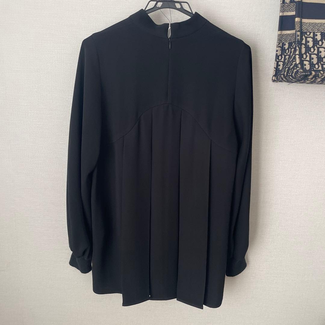 美品♡ENFOLDブラックパネルロングスカート&トップスセットアップ¥75900