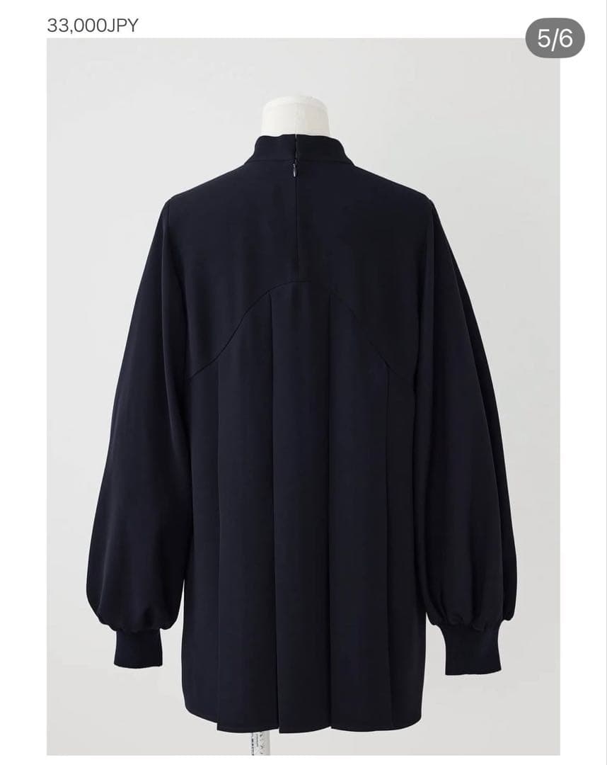 美品♡ENFOLDブラックパネルロングスカート&トップスセットアップ¥75900