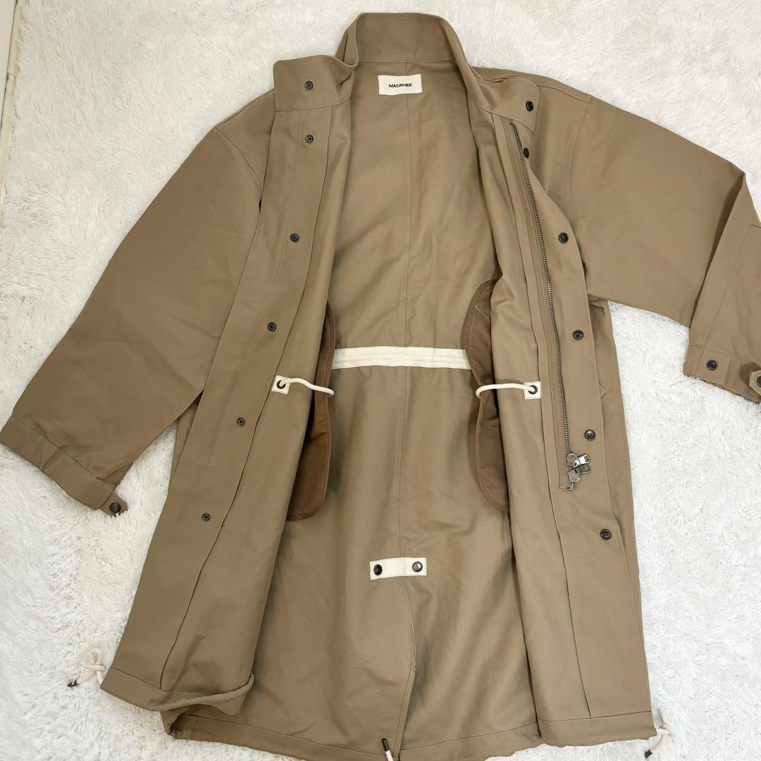 美品✨マカフィー　（トゥモローランド）　コットンダブルクロス モッズコート 36