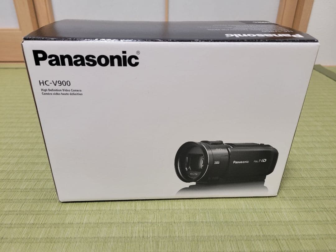 Panasonic HC-V900 FULL-HDビデオカメラ