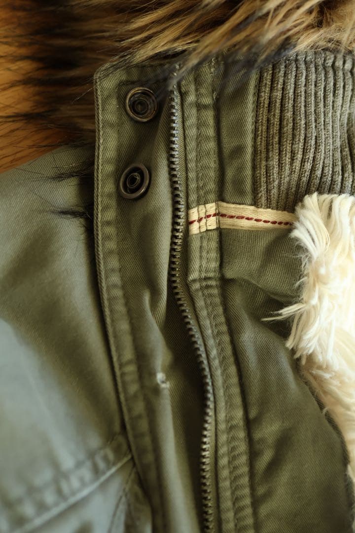 ハワイ購入品 HOLLISTER ミリタリージャケット M 【USED】