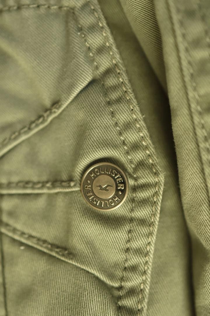 ハワイ購入品 HOLLISTER ミリタリージャケット M 【USED】