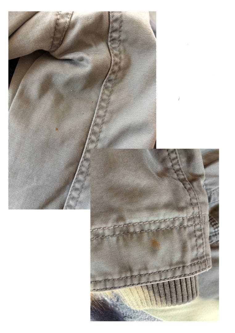 ハワイ購入品 HOLLISTER ミリタリージャケット M 【USED】