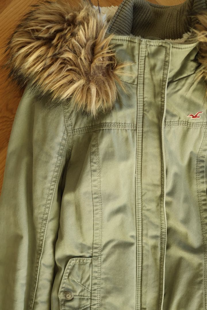 ハワイ購入品 HOLLISTER ミリタリージャケット M 【USED】