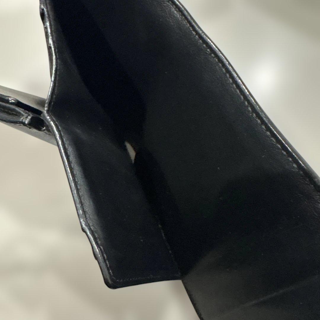 CELINE セリーヌ 三つ折り財布 スモール トリフォールド ウォレット 黒