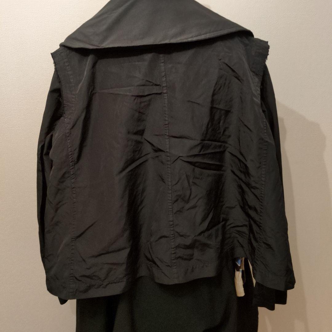 希品 COMME des GARCONSジャケット丸襟黒 S