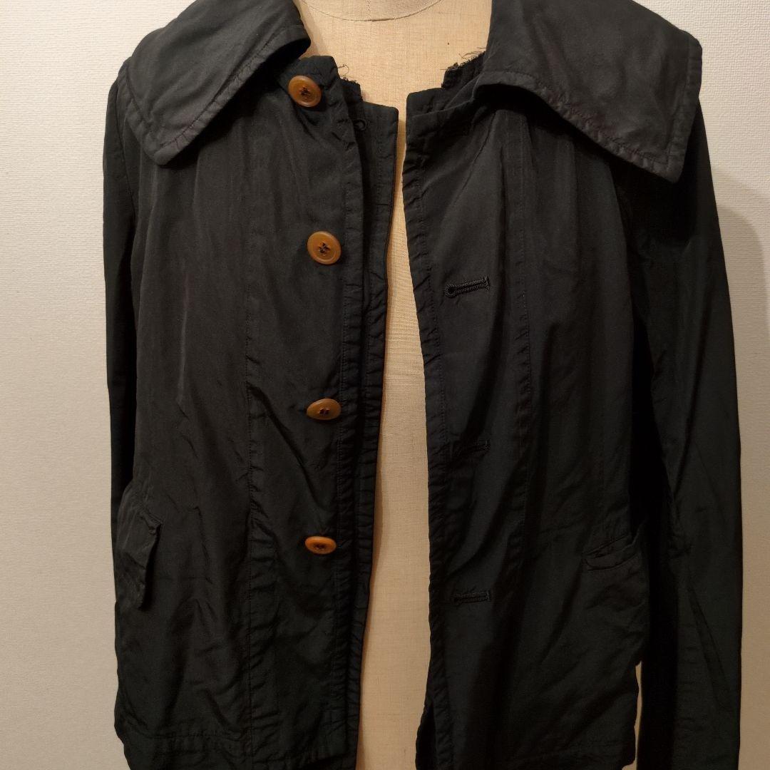 希品 COMME des GARCONSジャケット丸襟黒 S