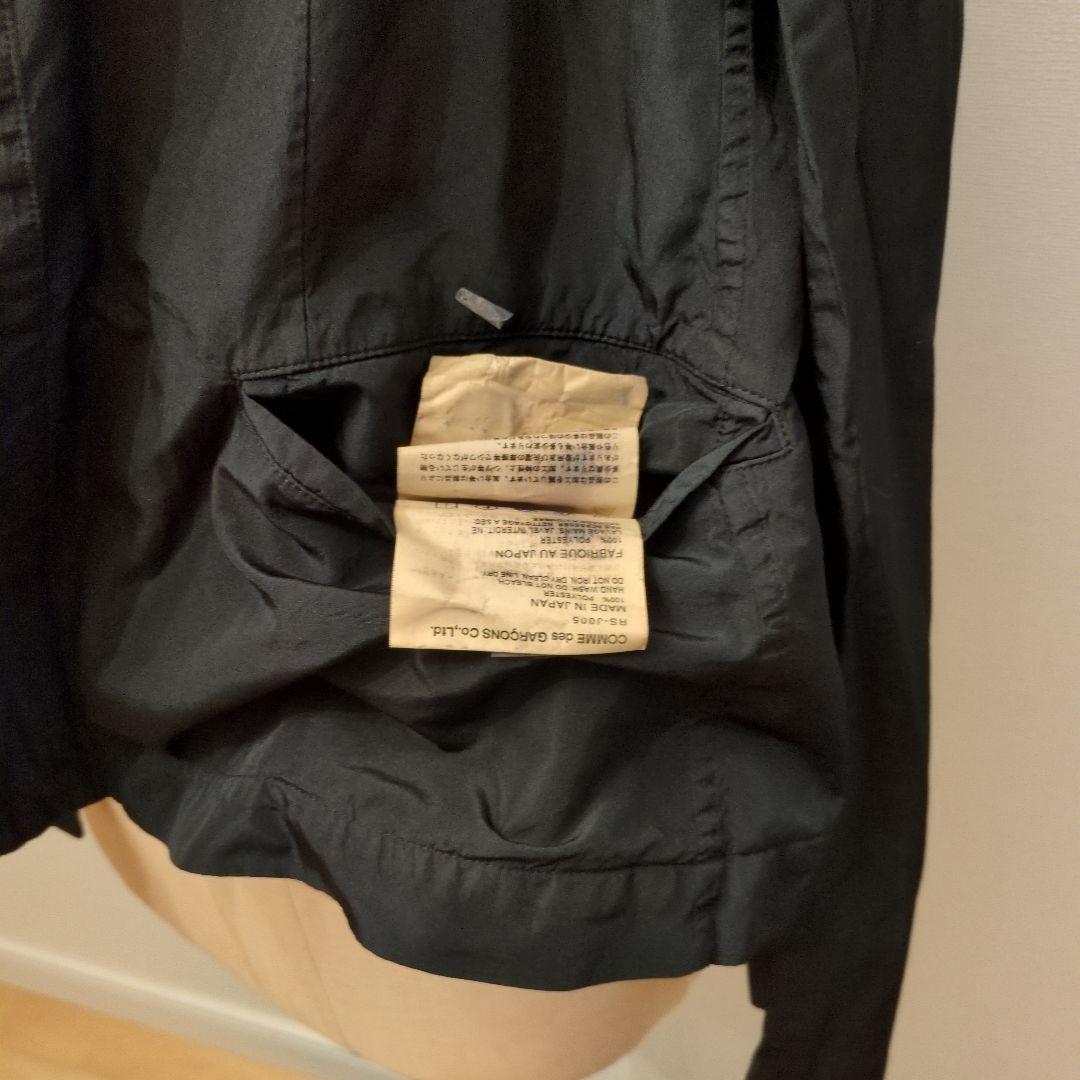 希品 COMME des GARCONSジャケット丸襟黒 S