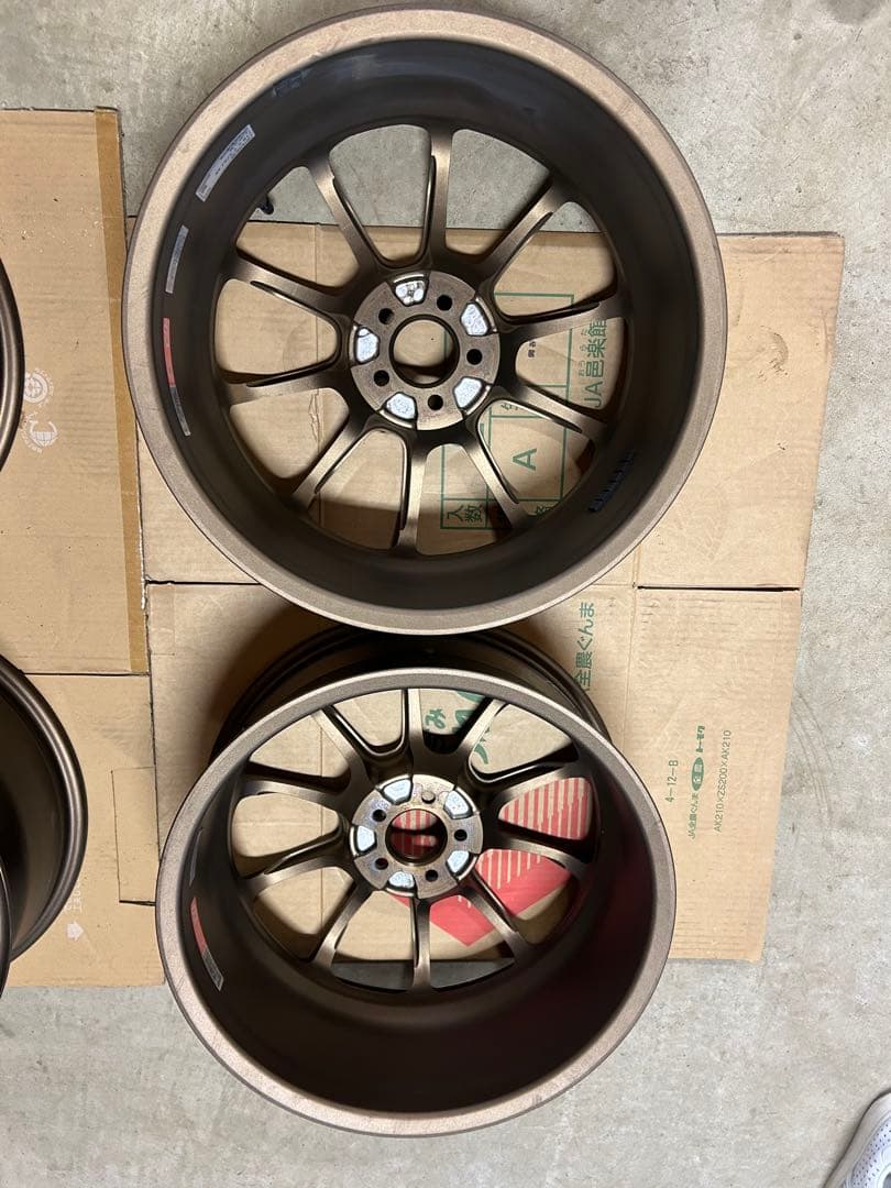 asu　RAYS VOLK RACING ZE40 18x7.5J