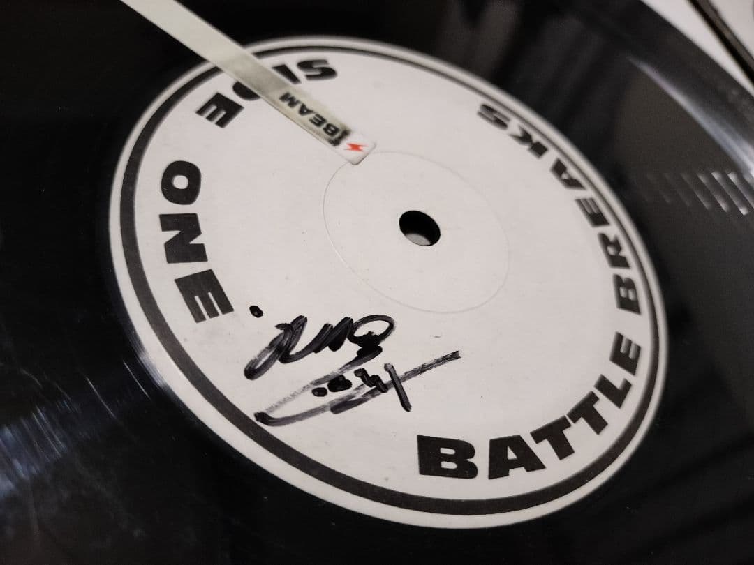 【激レア】韻シスト BASI サッコン サイン入り レコード 貴重品