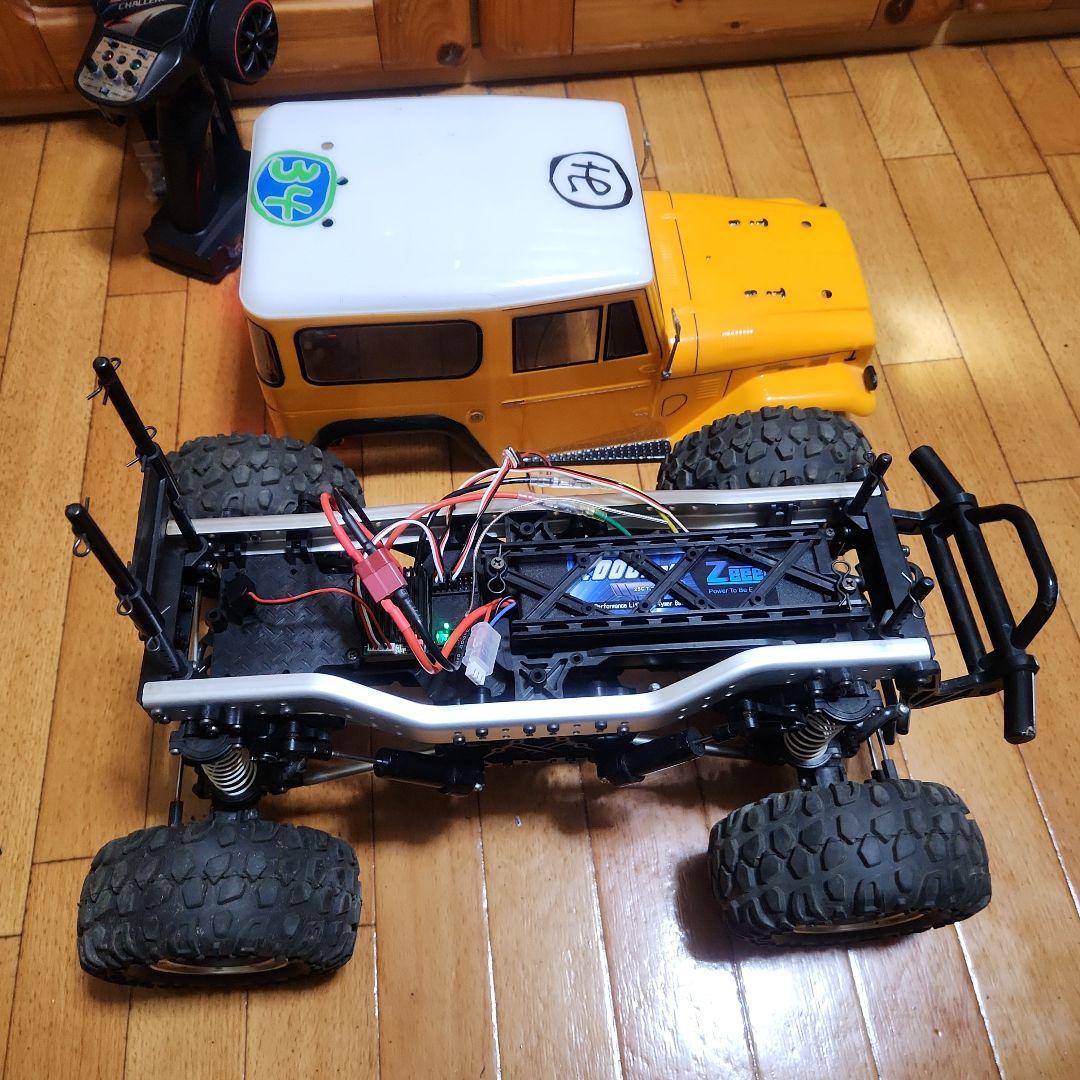 タミヤ CR-01 フルセット　オレンジ　ランドクルーザー　ランクル　ラジコン②