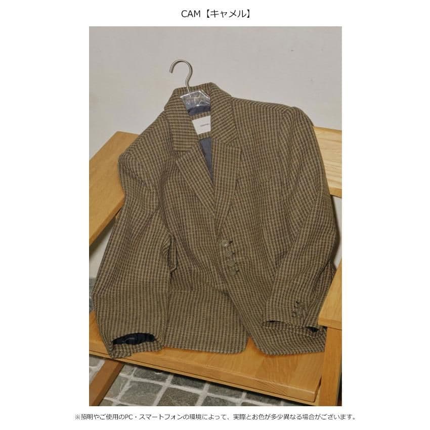 ジャケット・アウター TODAYFUL Wool100% CheckJacket