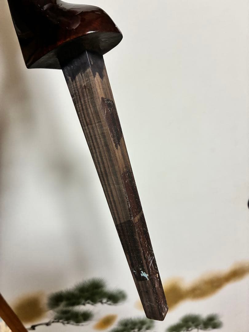 沖縄三線！黒木上質カマゴン！知念大工型！本張り【一枚張り】