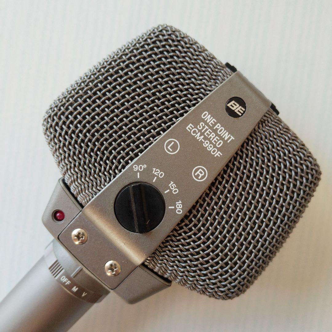 【極美品・動作確認済】 SONY ECM-990F ビンテージコンデンサーマイク