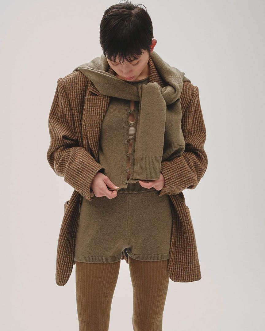 る*い様 TODAYFUL Cashmere Compact Cardigan