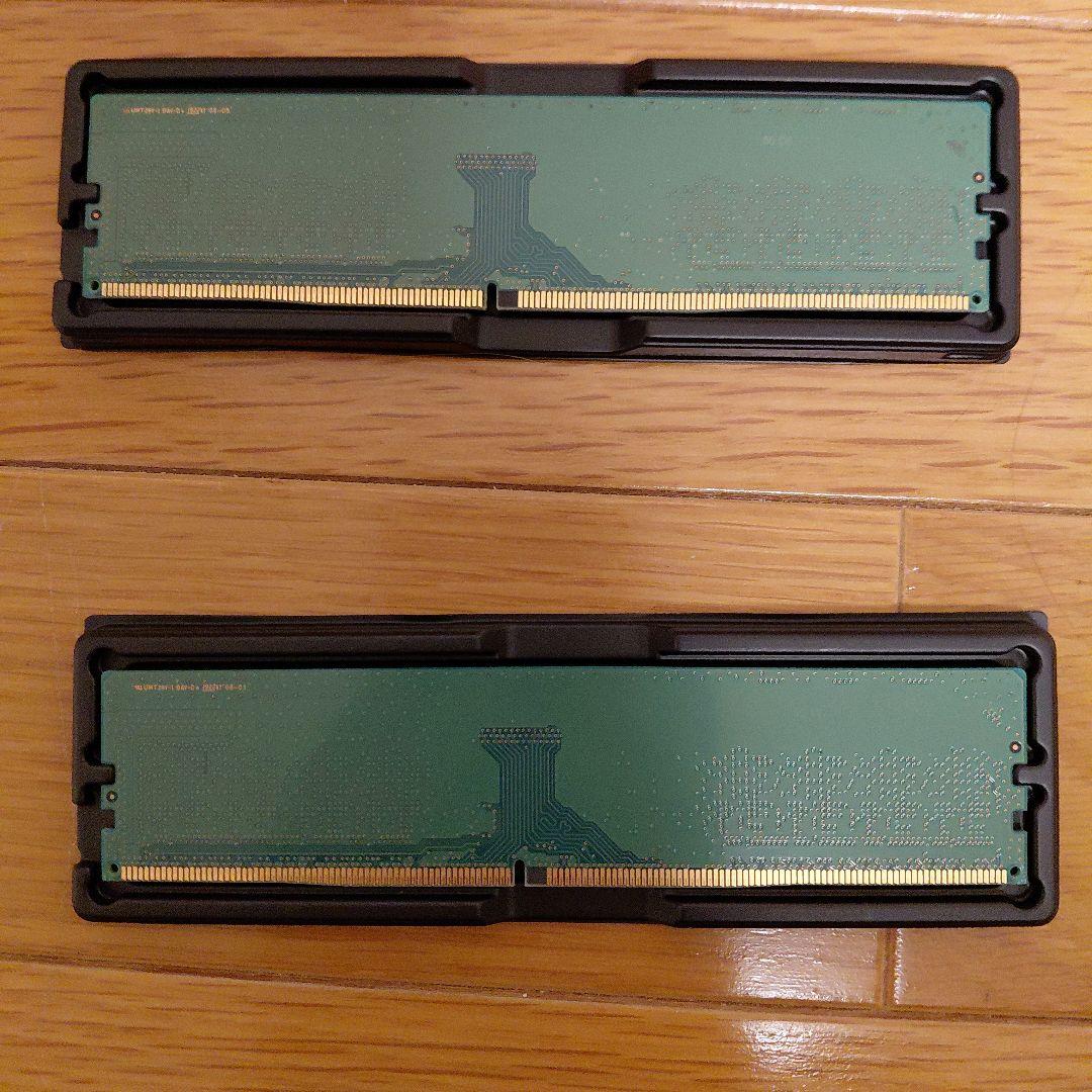 メモリー SAMSONG DDR4-2666 8GB x 2