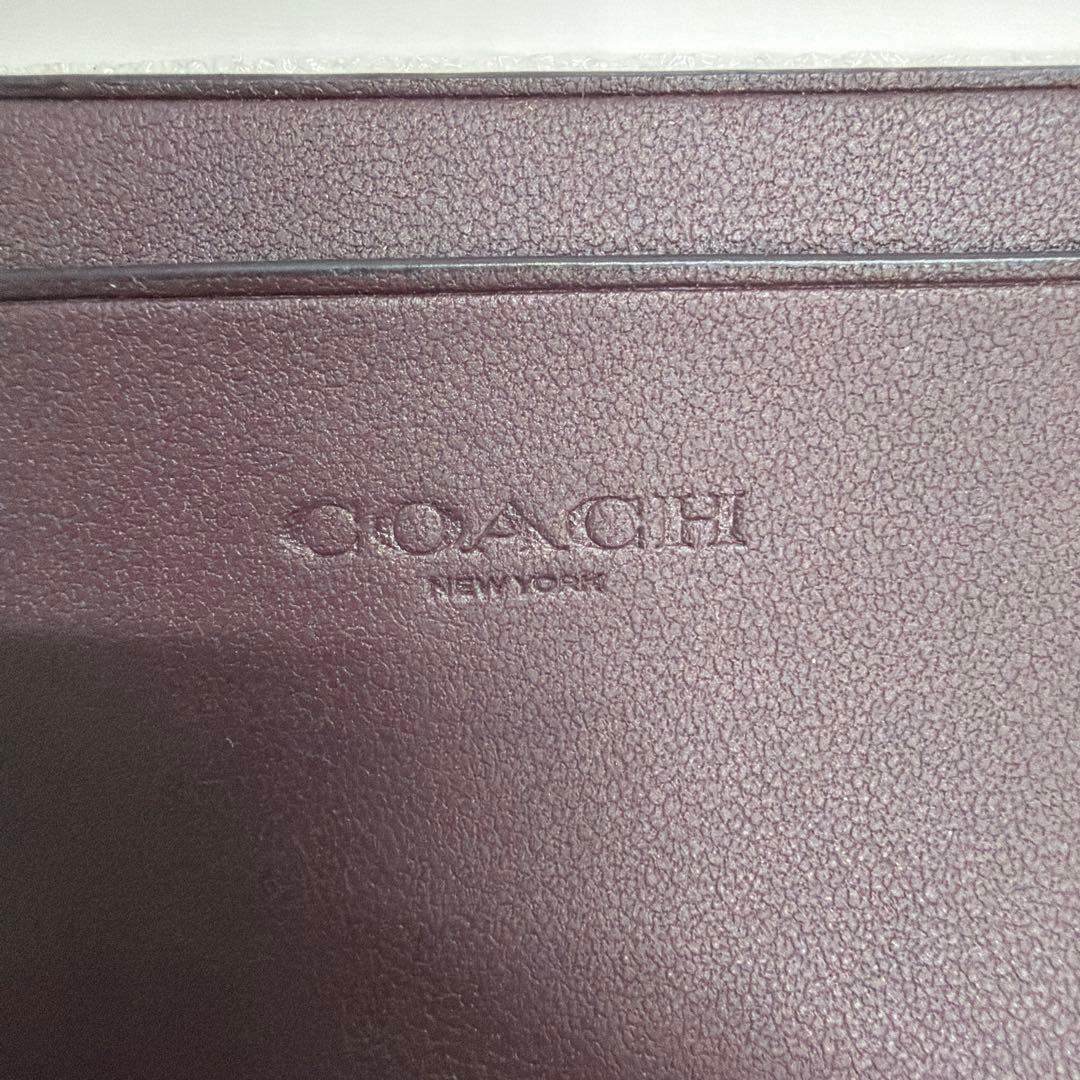 新品未使用　コーチ　カード入れ　名刺入れ