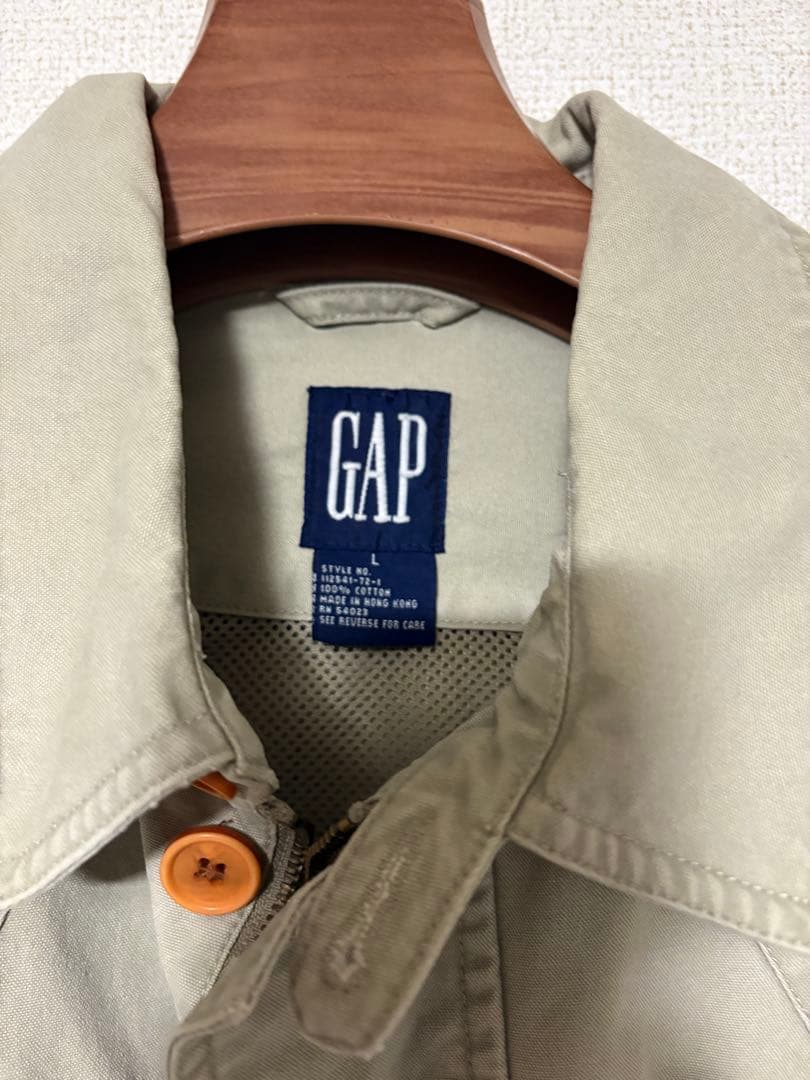 OLD GAP ベージュ カバーオール オルド ギャップ