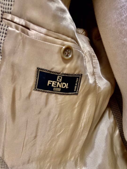 FENDI VINTAGE JACKET テーラードジャケット 48