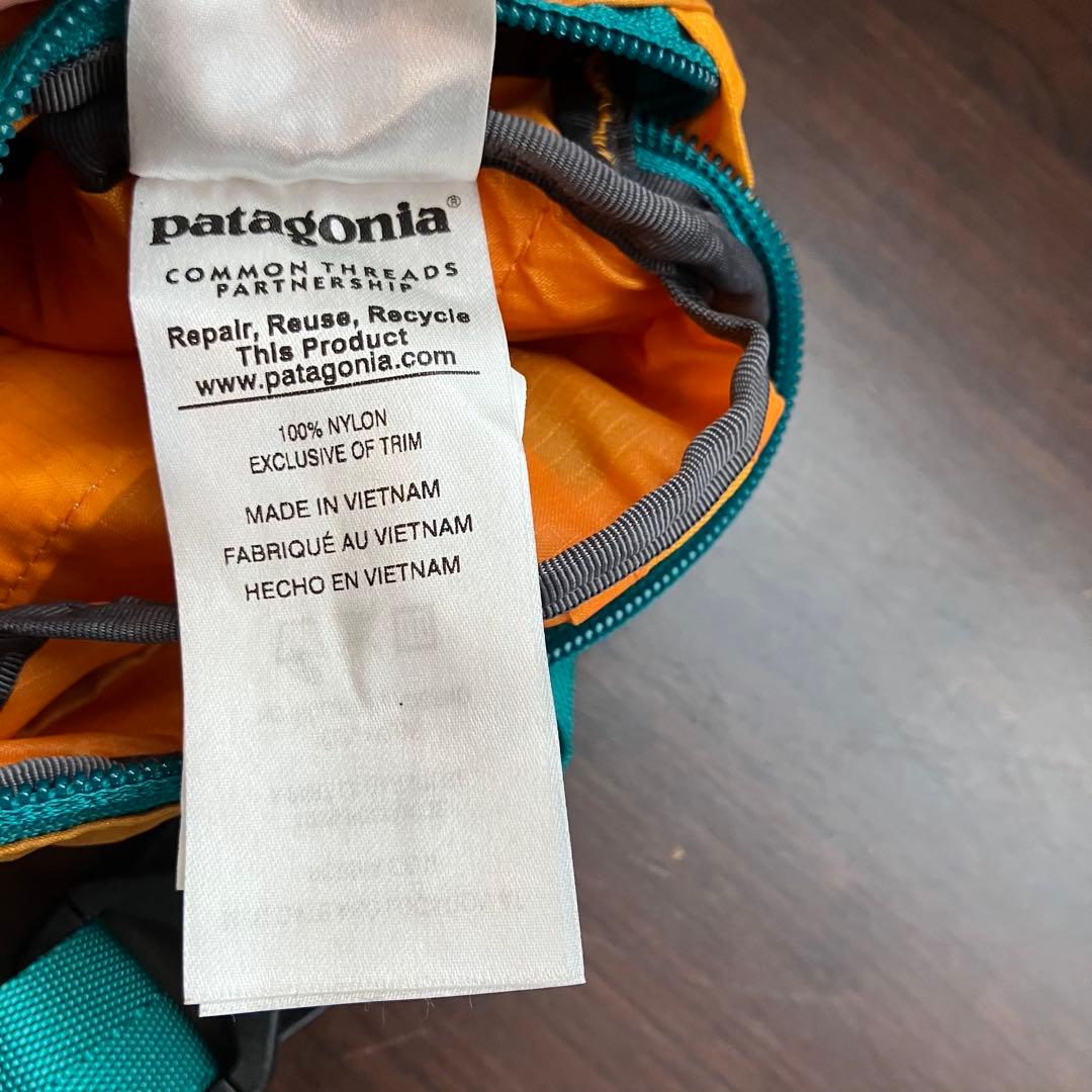 patagonia パタゴニア　ウエストポーチ　ショルダーバッグ　オレンジ　美品