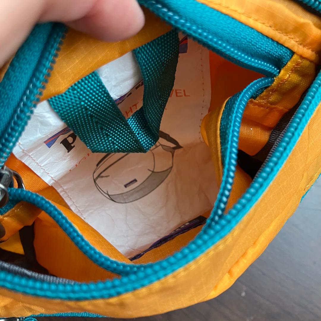 patagonia パタゴニア　ウエストポーチ　ショルダーバッグ　オレンジ　美品