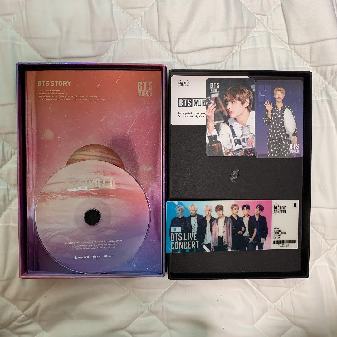 【レア物】btsworld アルバム　テヒョン　ナムジュン