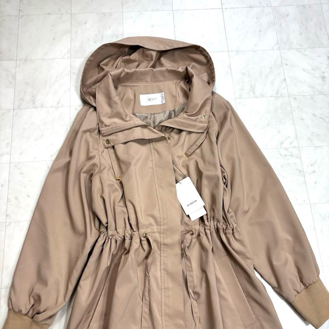 ミッチー です★新品★スプリングコート ベージュ