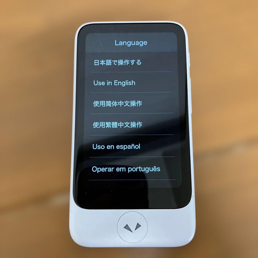 ③POCKETALK S ポケトーク 翻訳機 本体のみ 起動確認済