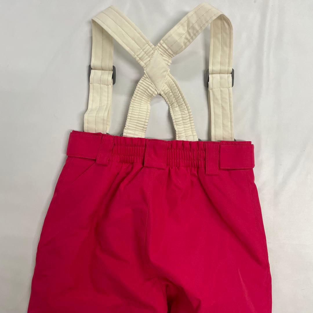 ARBN白×ピンク スキーウェア上下セット 130cm AB33WW1406J③