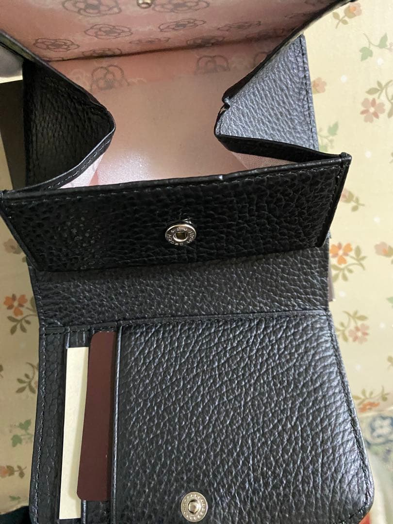 CLATHAS ブラック 二つ折り財布