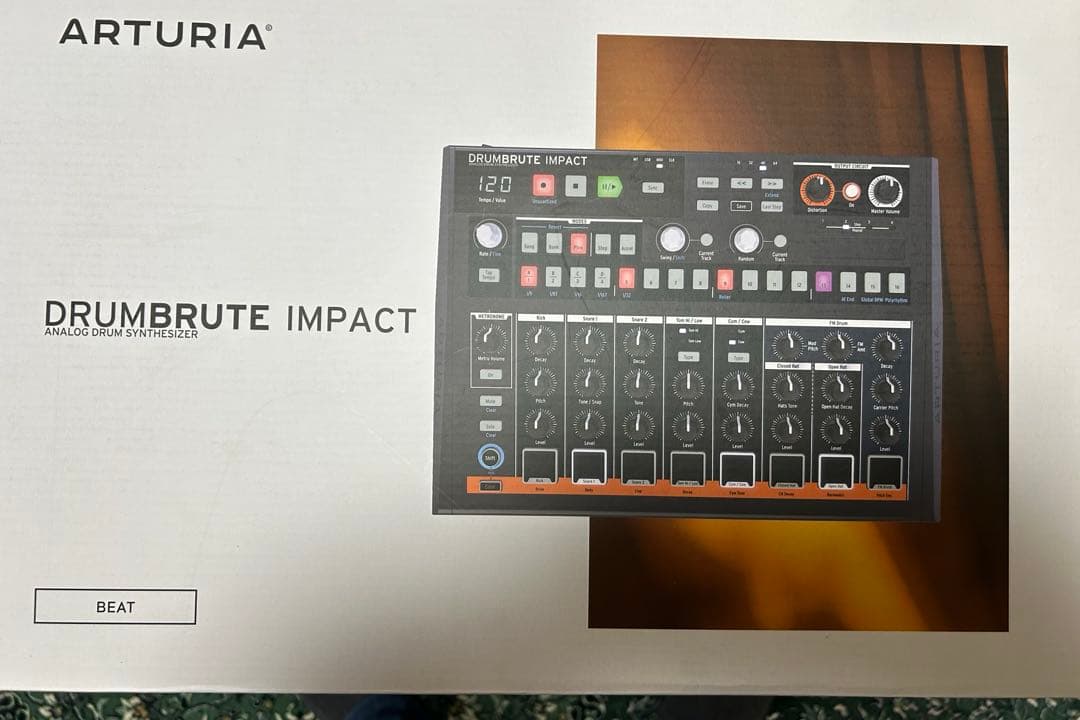 ARTURIA　DrumBrute Impact　電源アダプター付き