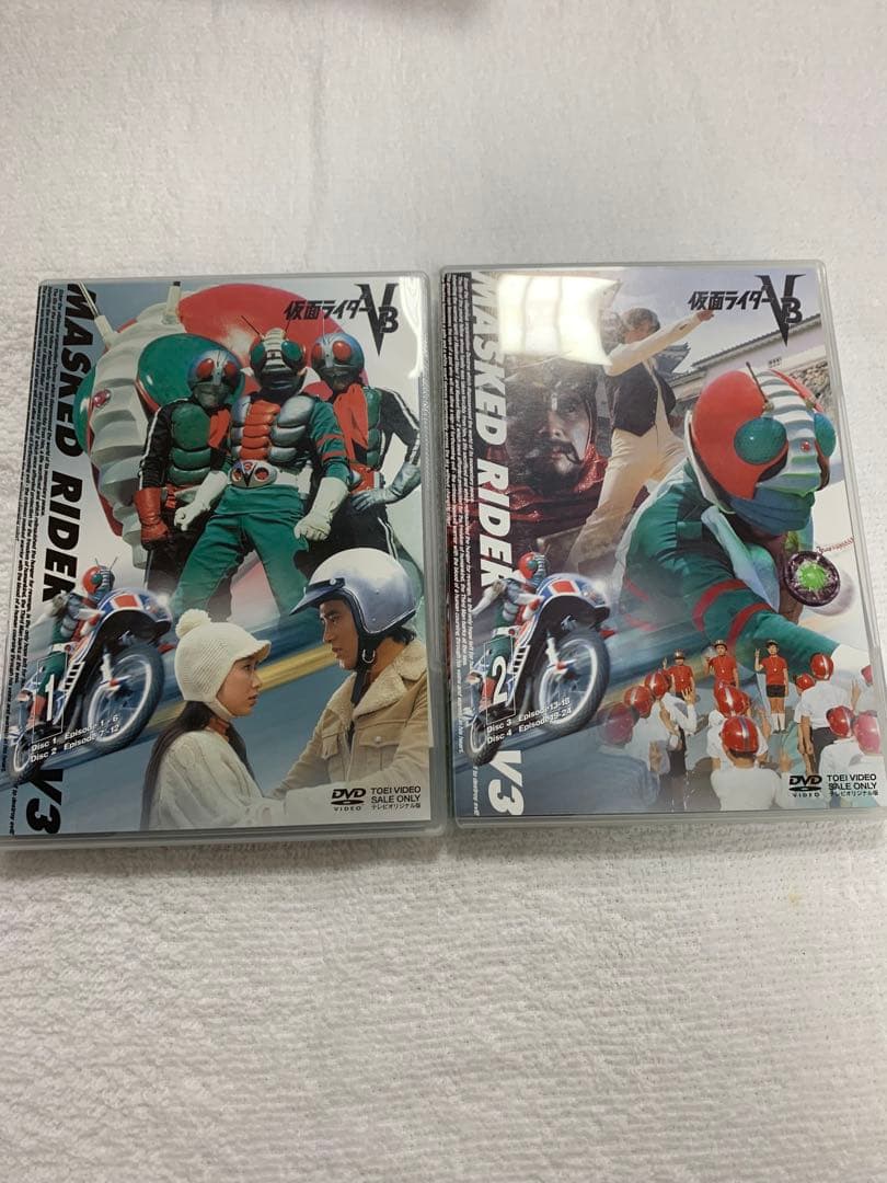 仮面ライダーＶ3 DVDBOX ５巻なし