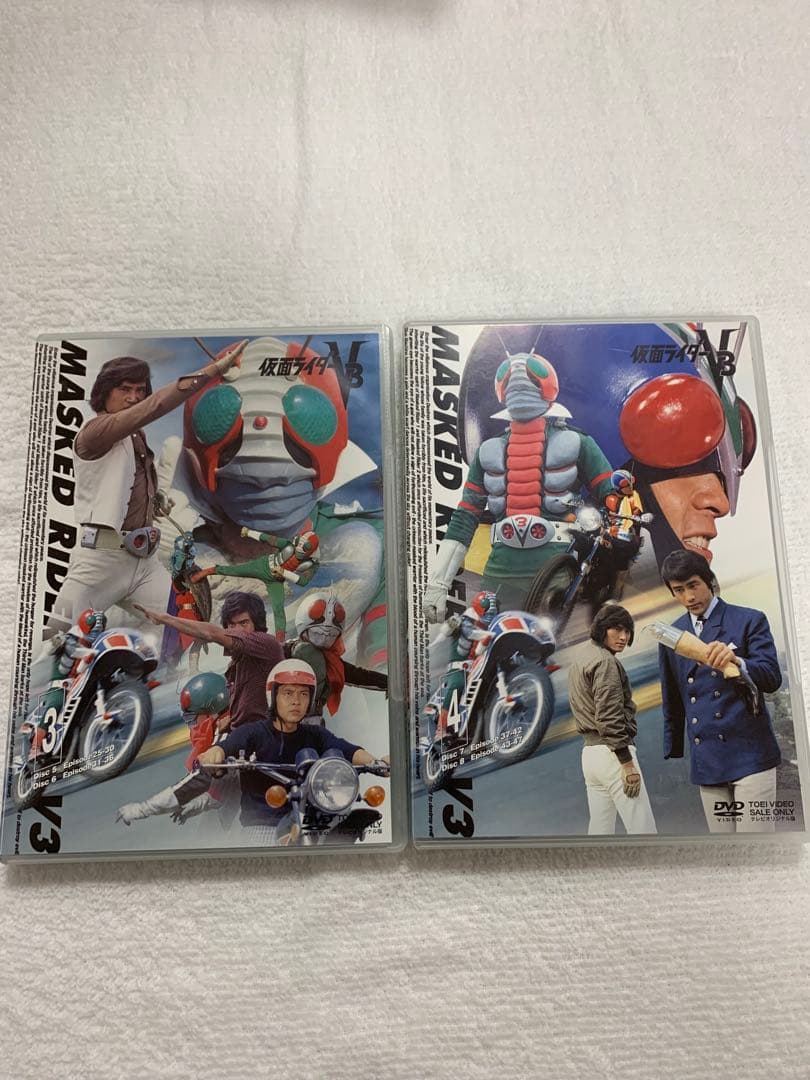 仮面ライダーＶ3 DVDBOX ５巻なし