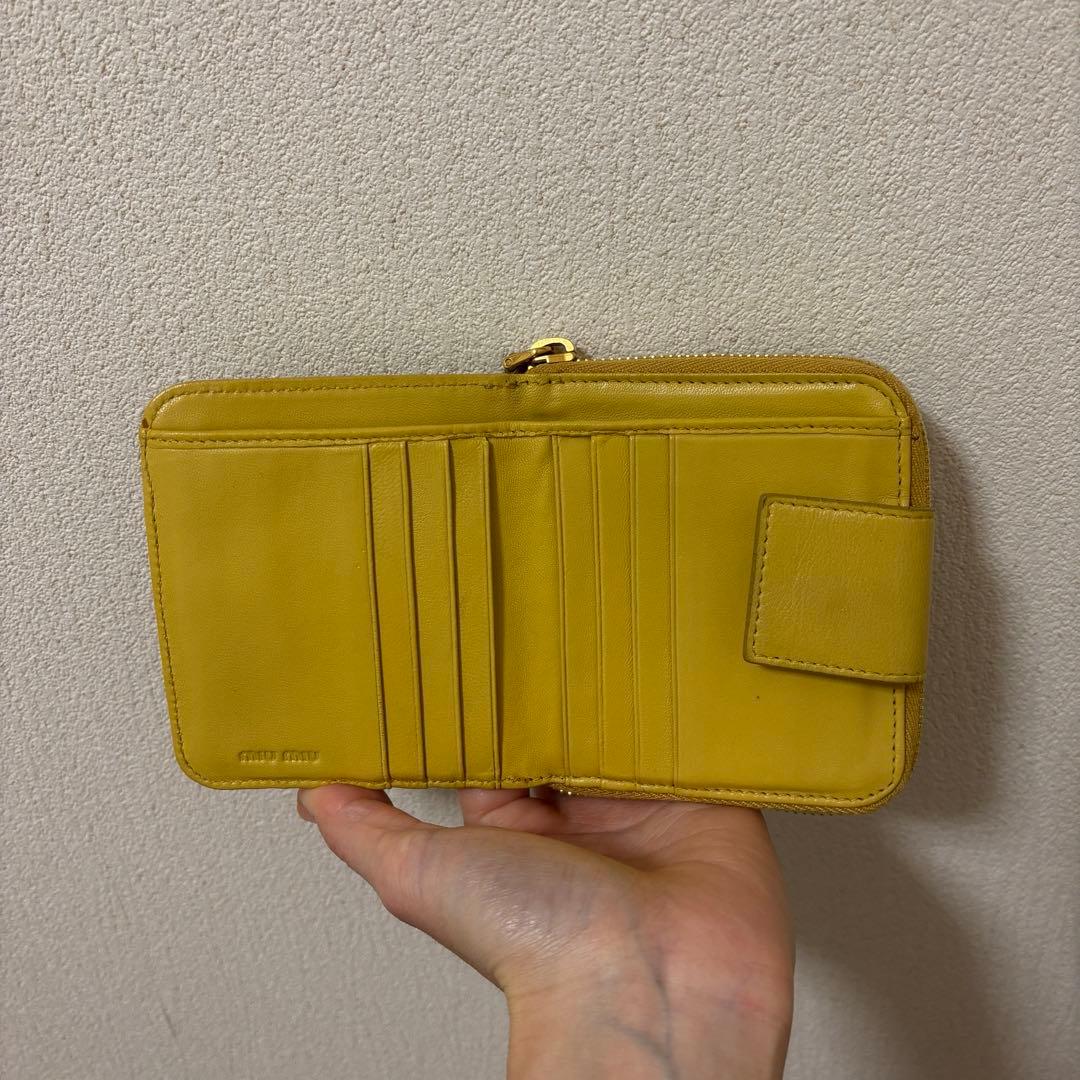 MIU MIU -♡̷̷̷マテラッセ 折り財布