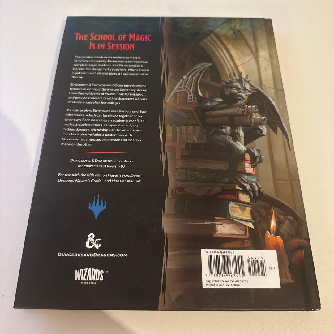 初版 D&D Strixhaven: A Curriculum of Chaos
