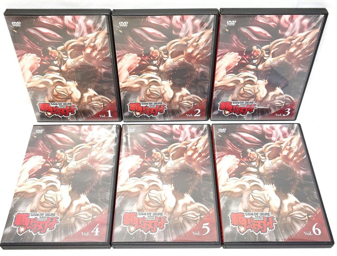 範馬刃牙【DVD】全6巻セット