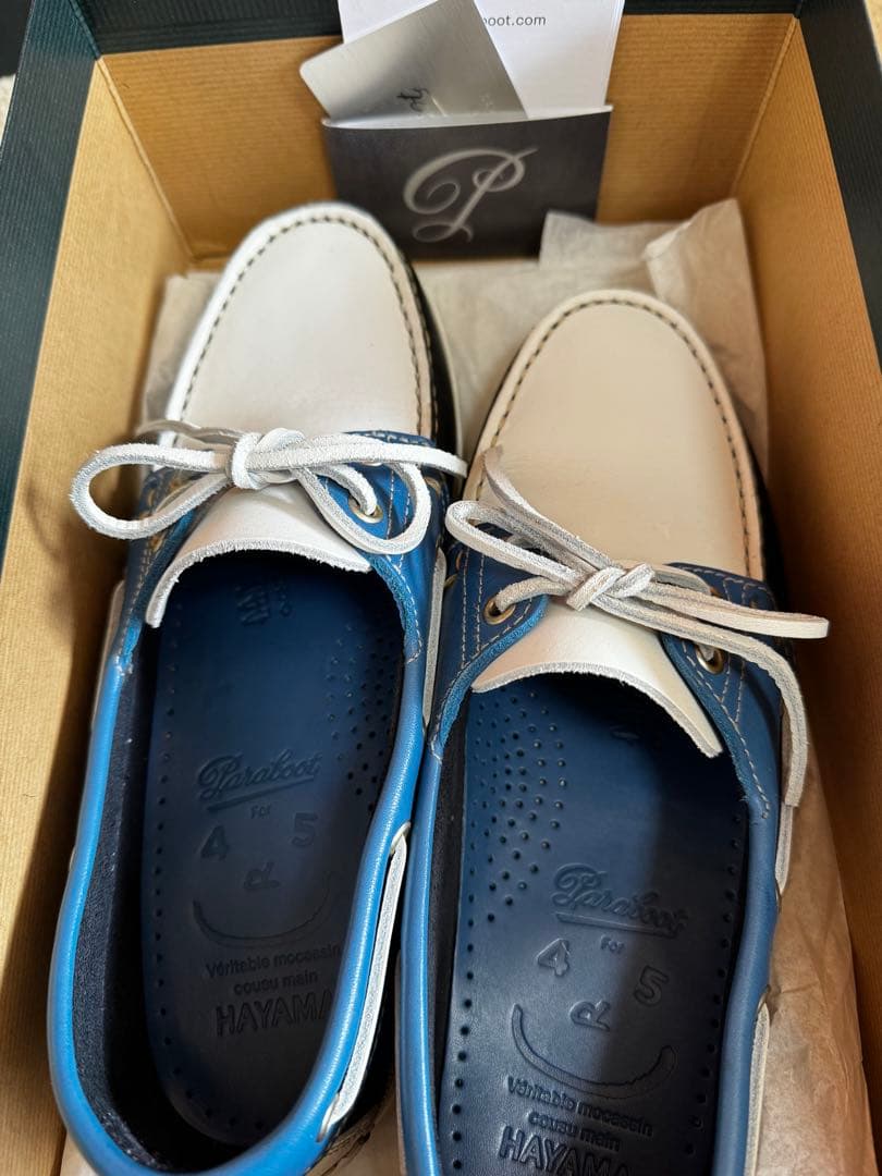s*u様 Paraboot 45r コラボシューズbarth marine 6.