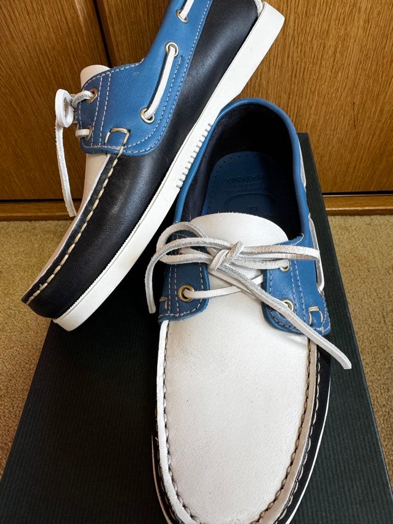 s*u様 Paraboot 45r コラボシューズbarth marine 6.