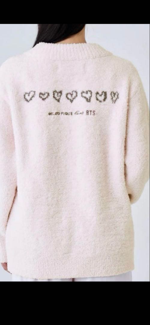 a*i様 BTS ×ジェラートピケ　ルームウェアS-M ピンク　品切れ商品　最終