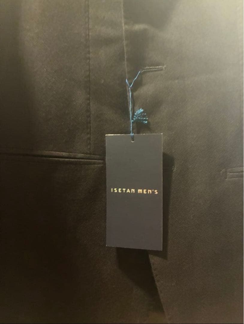 【新品/未処理】ISETAN MENS セットアップスーツ ダークブラウン 42