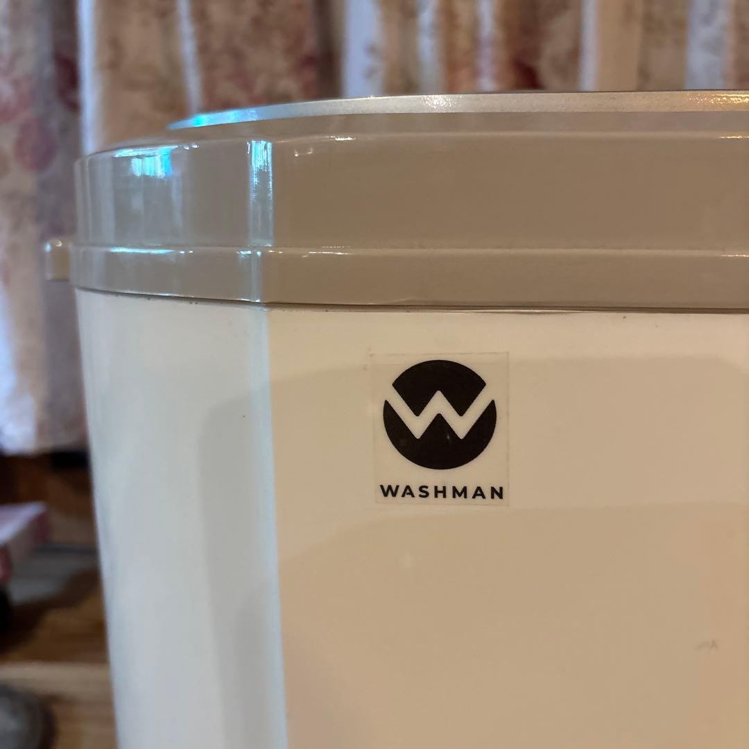 ウォッシュマン WASHMAN 二槽式小型洗濯機 TOM-05w