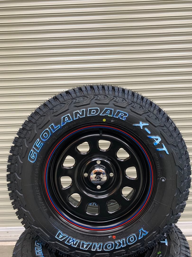 送料込☆ヨコハマジオランダーX-AT☆195/80R15LT☆ゴツゴツタイヤ