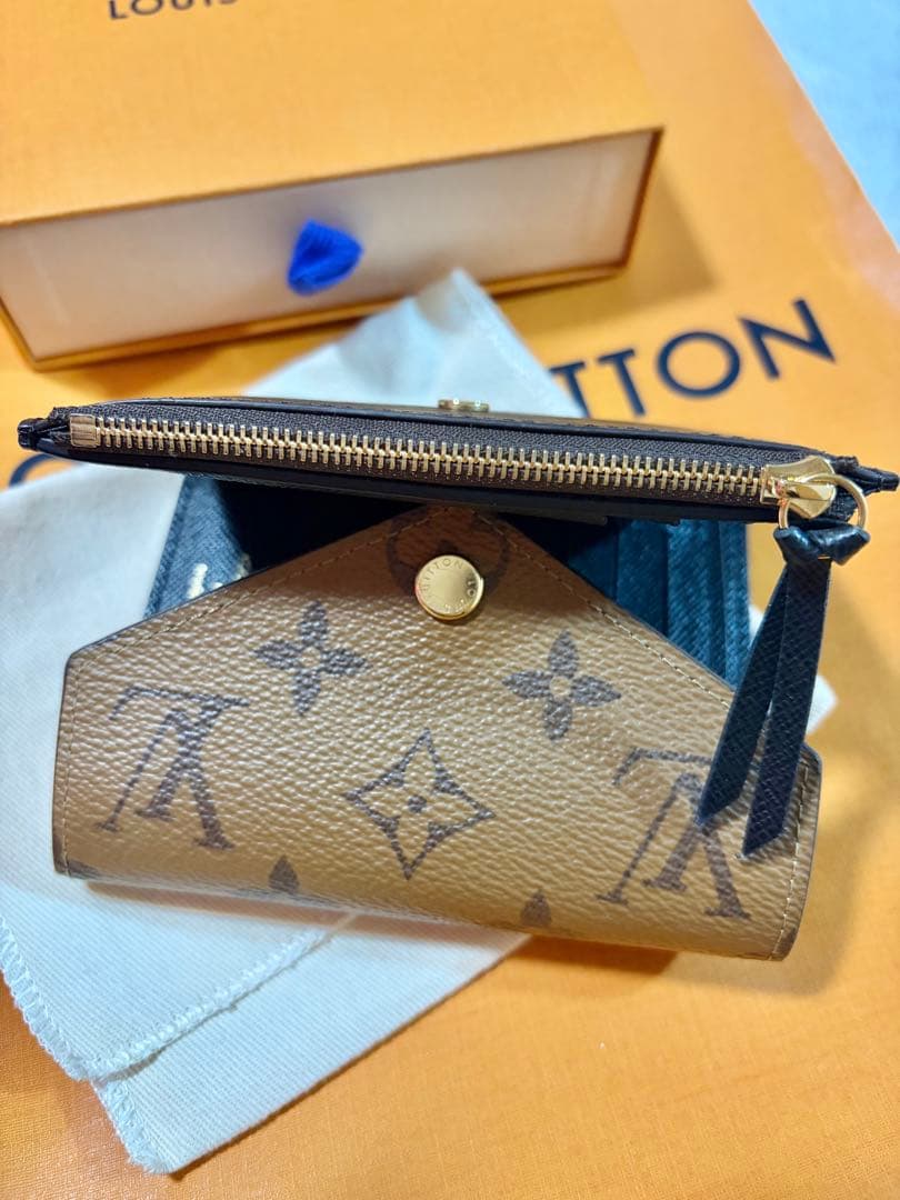 Louis Vuitton モノグラム 三つ折り財布　小銭入れ未使用