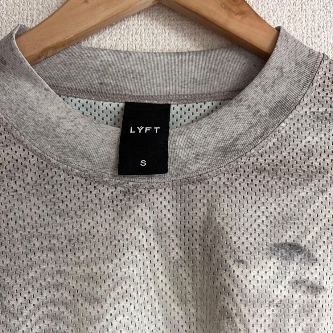 トップス LYFT DEATH L LOGO VINTAGE MESH T