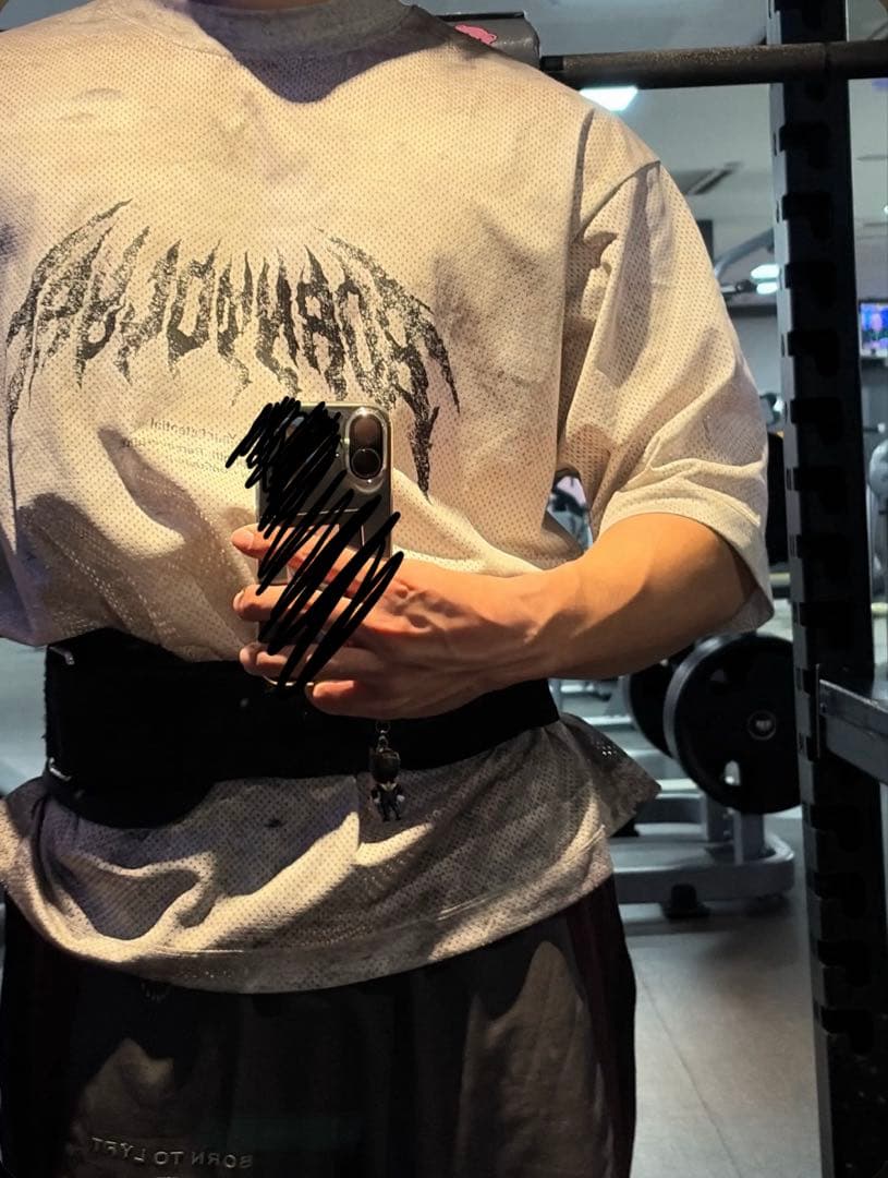 トップス LYFT DEATH L LOGO VINTAGE MESH T